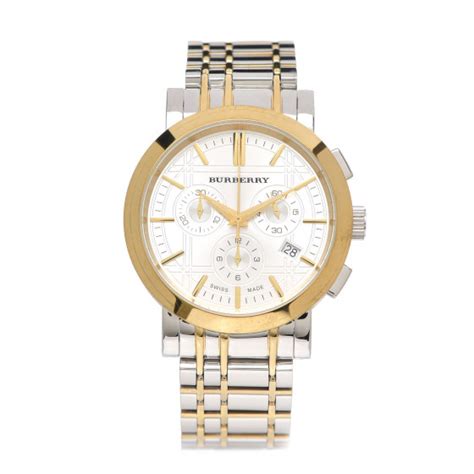 BURBERRY Stainless Steel 40mm Heritage .